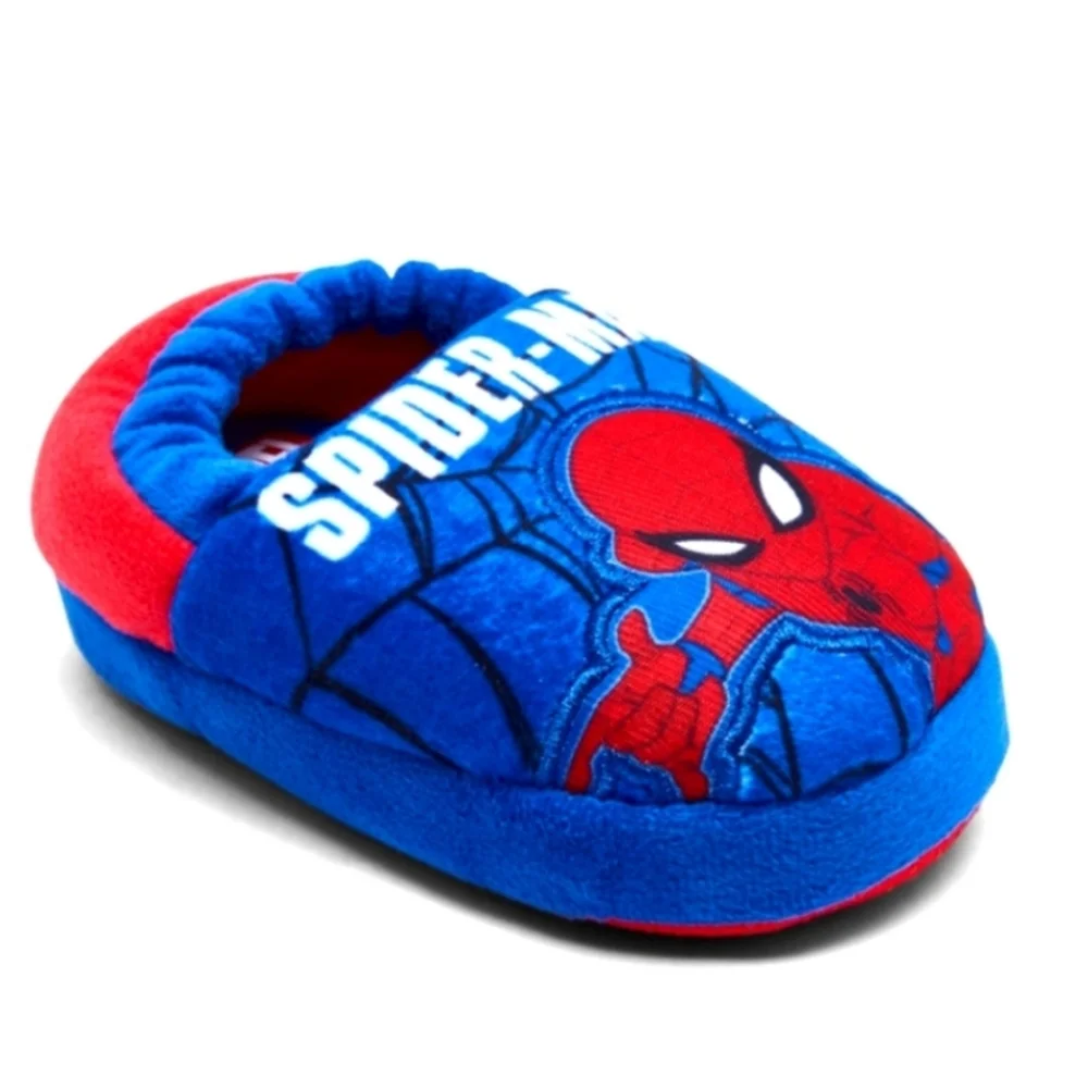 Marvel Toddler Boys Spidey Slippers from Finish Line SIZE 5/6 NWT